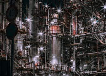 Midnight Factory Light Parade